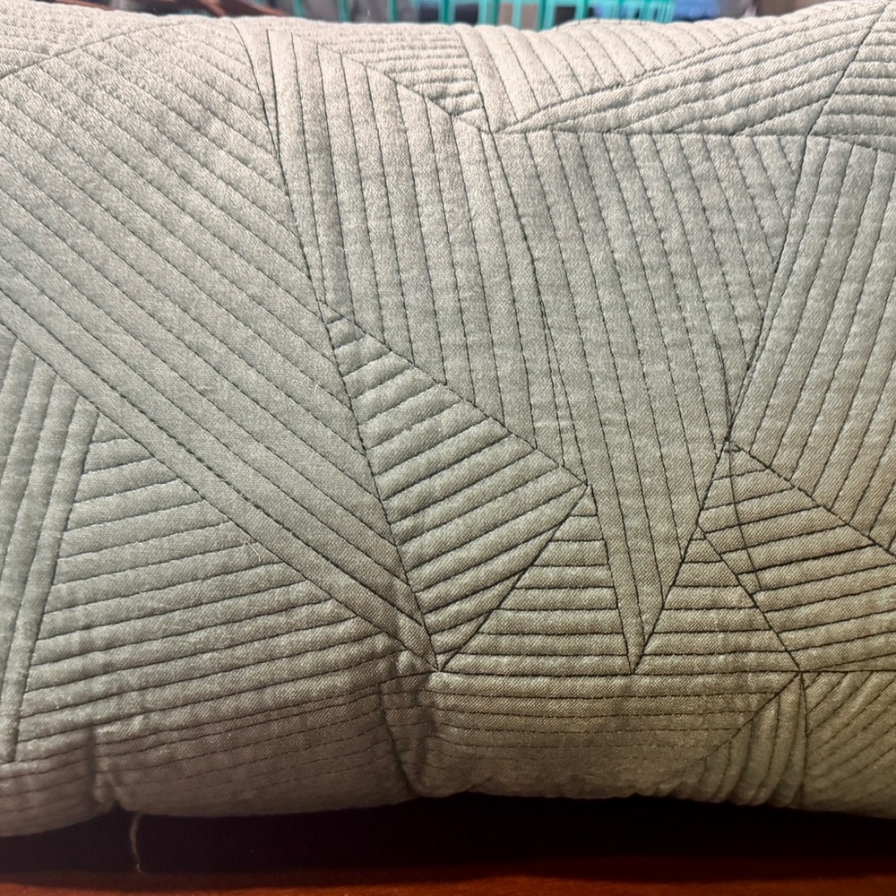 Geometric Patterned Pillow